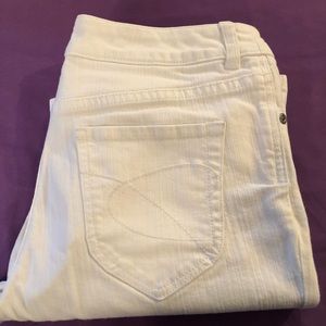 Chico’s Platinum White Jeans